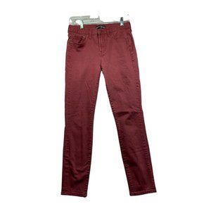 Red Women J.Crew Mercantile Skinny Jeans Size 27 (868)